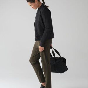 Lululemon On The Fly Pant *28" Dark Olive Sz 8
